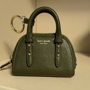 Kate Spade Forest Green Mini Bag Charm